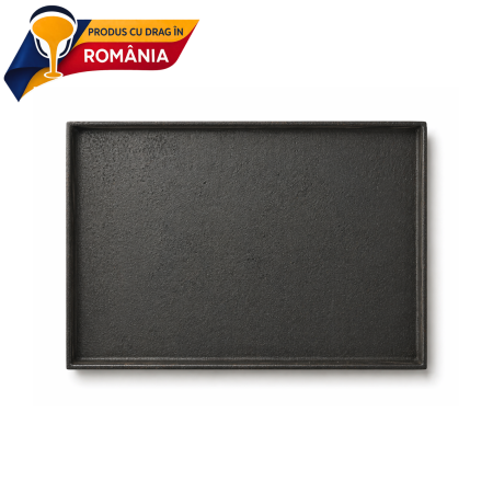 PLITE DIN FONTĂ - PLITĂ DIN FONTĂ NETEDĂ CU BORDURĂ 400 x 300 mm