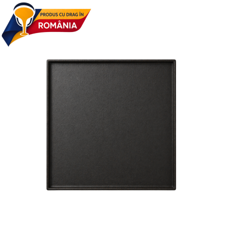 PRODUS ÎN ROMÂNIA - PLITĂ DIN FONTĂ NETEDĂ CU BORDURĂ 480 x 475 mm