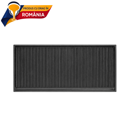 PLITE DIN FONTĂ - Plită din fontă striată 650 x 340 mm