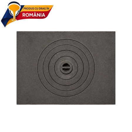 PRODUS ÎN ROMÂNIA - PLITĂ MICĂ CU OCHI CENTRAL 550 x 395 mm