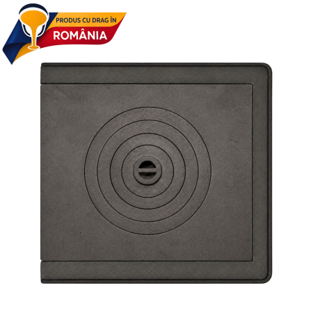 PRODUS ÎN ROMÂNIA - PLITĂ MIJLOCIE CU OCHI CENTRAL + RAMĂ 645 x 625 mm