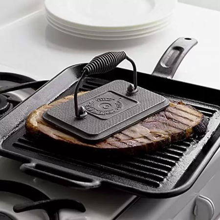 PRESA DREPTUNGHIULARA PENTRU GRILL 17 x 11 x 28 cm LODGE L-GP3 [3]