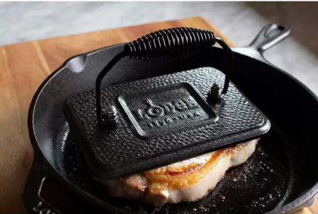 PRESA DREPTUNGHIULARA PENTRU GRILL 17 x 11 x 28 cm LODGE L-GP3 [2]