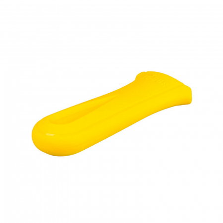 Accesorii vase de gatit - Protectie maner din silicon pentru tigaile Lodge Deluxe L-ASDHH22, galben