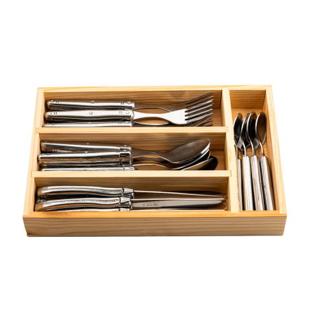 Set 24 tacamuri cu maner din otel inoxidabil 1,8 mm Laguiole Style de Vie Premium Line PRCOUVRVS [2]