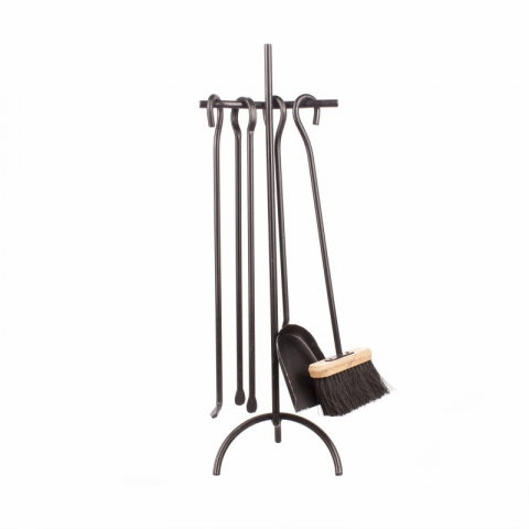 SET 4 ACCESORII DIN METAL PENTRU CURĂȚARE ȘEMINEU