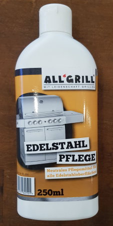 Solutie pentru polishat si curatat gratare de inox 250 ml ALL GRILL 62-250 [2]