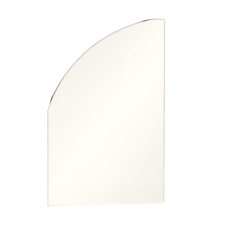 STICLĂ TERMOREZISTENTĂ 290 x 190 mm - Ușă cuptor barbeque cu două deschideri [1]