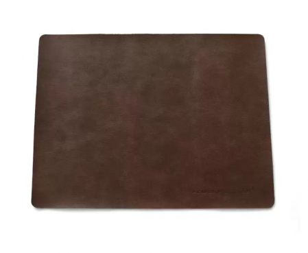 GRĂTARE DE GRĂDINĂ - SUPORT DIN PIELE FARFURIE SI PROTECTIE MASA FEUERMEISTER ANTIQUE CONIAC 33 x 46 cm 8600013040