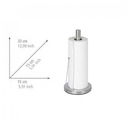 Suport pentru rola prosoape de bucatarie Wenko Clayton 53210100 [1]