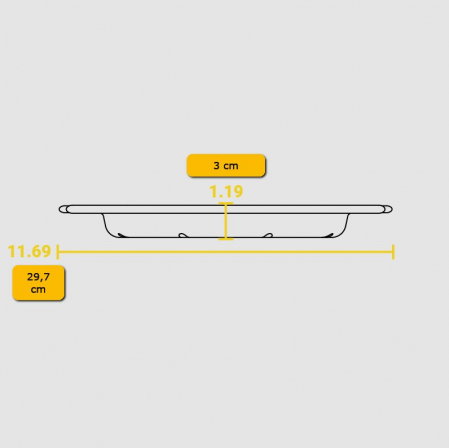 Tava rotunda din fonta cu 8 triunghiuri pentru tarta Lodge 22,7 cm L-BW8WP [8]