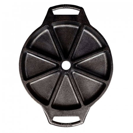 Tava rotunda din fonta cu 8 triunghiuri pentru tarta Lodge 22,7 cm L-BW8WP [1]