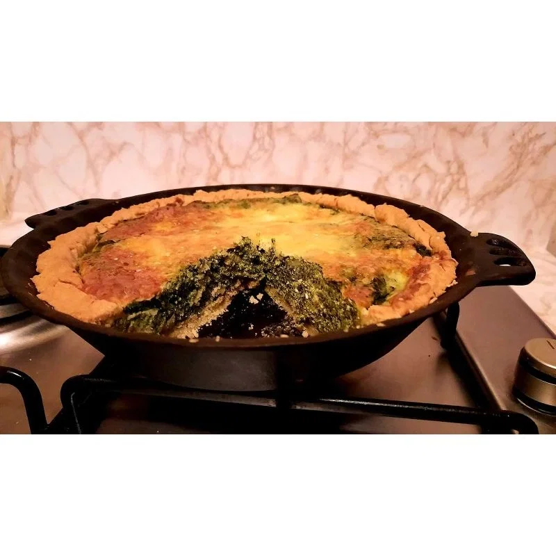 TAVA ROTUNDA DIN FONTA PENTRU PLACINTA 26 cm CAMP CHEF CC-CIPIE10 [3]