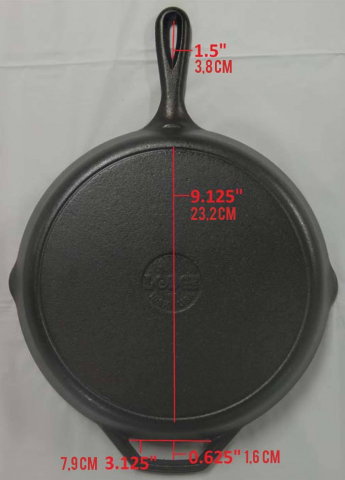 Tigaie adanca rotunda din fonta cu maner Lodge 30,5 cm L-10SK3 [10]