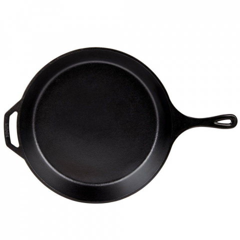 Tigaie adanca rotunda din fonta cu maner Lodge 38 cm L-14SK3 [1]
