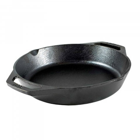 VASE DE GĂTIT - Tigaie adanca rotunda din fonta cu manere Lodge 26 cm L-8SKL