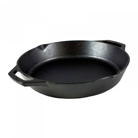 VASE DE GĂTIT - Tigaie adanca rotunda din fonta cu manere Lodge 30 cm L-10SKL