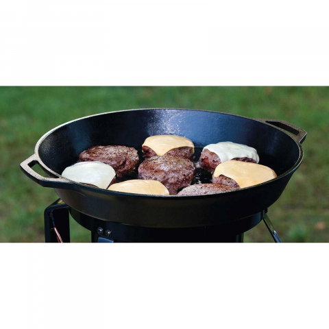 Tigaie adanca rotunda din fonta cu manere Lodge 43 cm L-17SK3 [5]