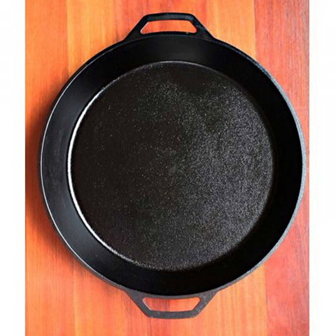Tigaie adanca rotunda din fonta cu manere Lodge 43 cm L-17SK3 [4]