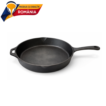 Vase de gătit din fontă România - igaie-profesionala-din-fonta-300-mm-romania