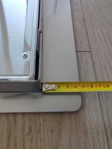 Usa din inox cu cadru built-in 81 x 57 x 4 cm pentru insula si bucatarie exterioara Grandhall Elite 4B A08001005T [11]