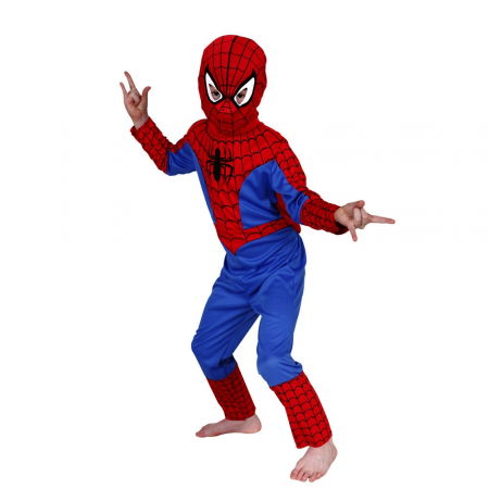 Costume si seturi pentru copii - Costum Spiderman clasic pentru copii, 3-5 ani, 100-110 cm