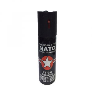 Spray autoaparare - Spray paralizant NATO, propulsie jet, 90 ml, negru