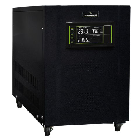 Stabilizatoare Tensiune - Stabilizator de tensiune Tecnoware Monofazat cu servomotor si microprocesor 18KVA 14.4KW FSTESM18KM