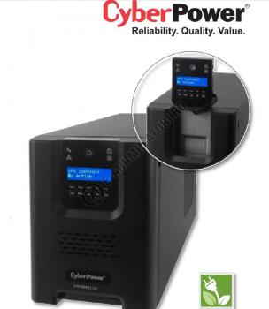 Surse UPS - UPS Cyber Power PR1000ELCD Line-Interactive 1000VA 700W AVR, LCD Display, 8 IEC OUTLETS, USB & Serial port