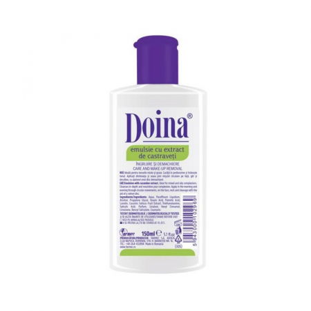 50+ , dar e frumos... ( Produse anti-aging) - Doina Emulsie Nutritiva Cu Extract De Castraveti (3050), 150 Ml