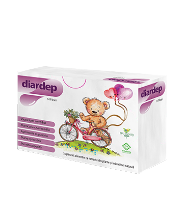 Suplimente alimentare copii - Diardep, 14 Plicuri,