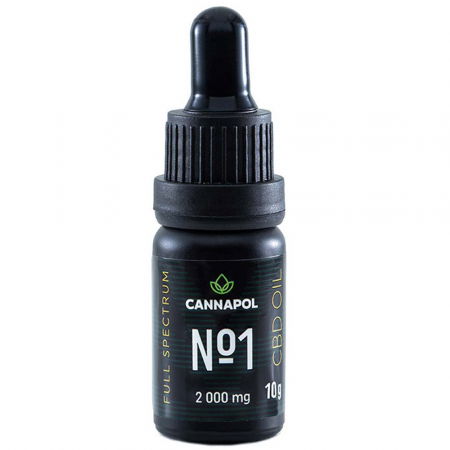 Vreau să fiu sănătos! - Cannapol Ulei Cbd 20% No.1, 10 G