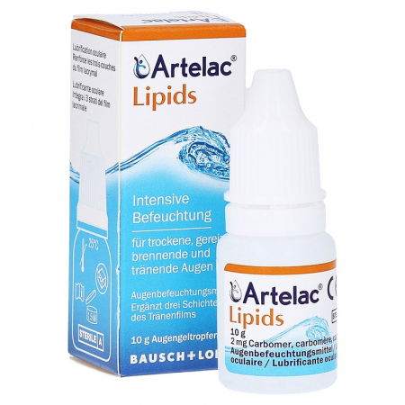 Ochii- oglinda sufletului - Artelac Lipids Picaturi Oftalmice, 10 Ml