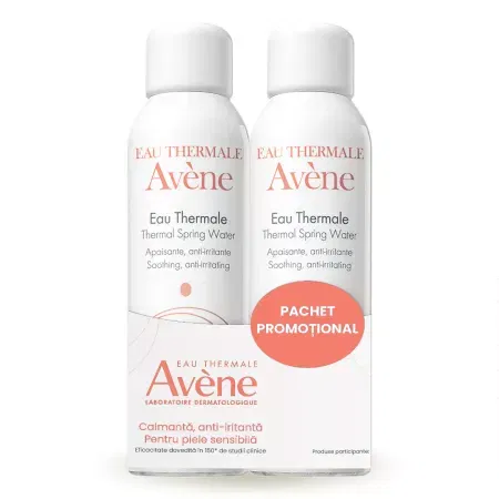 Dermato-cosmetice - Avene Apa Termala Spray 150 Ml, Pachet 1+1
