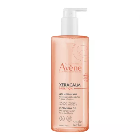 Dermato-cosmetice - Avene Xeracalm Nutrition Gel De Curatare , 500Ml
