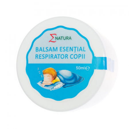 E-natura- super partener- super produse! - Balsam Esential Respirator Pentru Copii X 50Ml