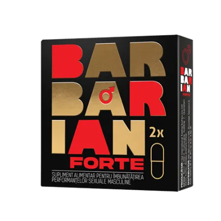 Tânăr, frumos, ... - Barbarian Forte X 2 Capsule