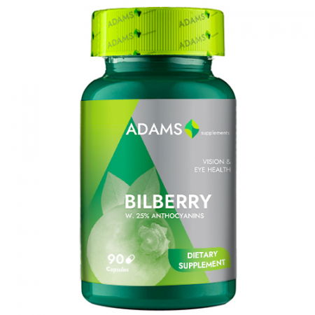 Merg la baie des... - Bilberry (Extract Afin 500 Mg) , 90 Capsule