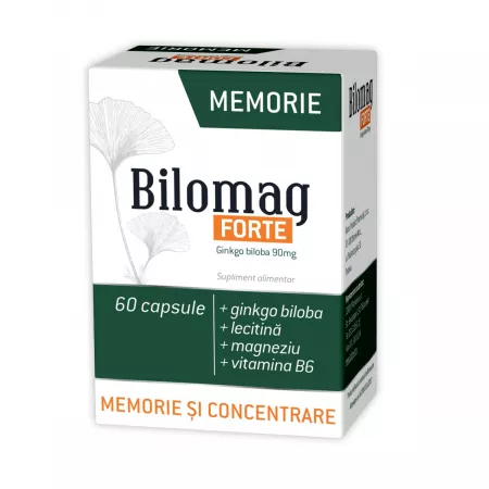 Altele - Bilomag Forte Memorie X 60 Capsule