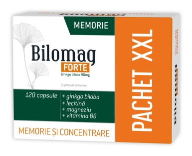 Altele - Bilomag Forte Memorie, Pachet Economic 90+30 Capsule
