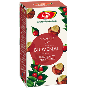 Mâini reci, picioare reci și obosite - Biovenal (C37), 63 Capsule