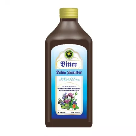 Nu pot sta pe scaun... (Antihemoroidale) - Bitter Taina Plantelor , 200 Ml