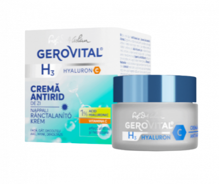 Prieteni buni... - Gerovital H3 Hyaluron C Crema Antirid De Zi, 50 Ml