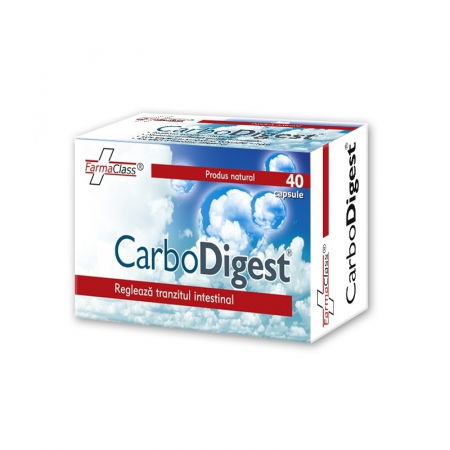 Digestie și metabolism - Carbodigest, 40 Capsule