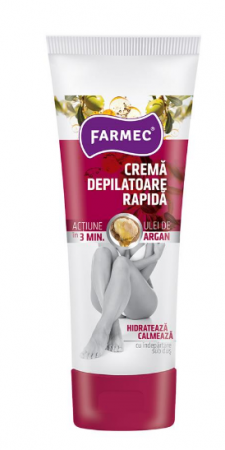 Prieteni buni... - Farmec Crema Depilatoare Rapida (Argan) (8200), 150 Ml