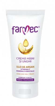 Prieteni buni... - Farmec Crema Cu Argan Pentru Maini S Unghii (6030), 100 Ml