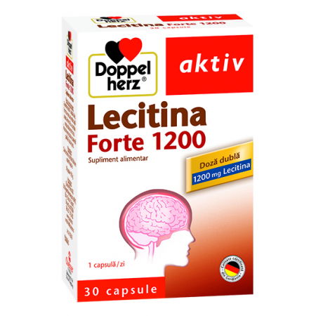 Altele - Doppelherz Aktiv Lecitina Forte 1200, 30 Capsule
