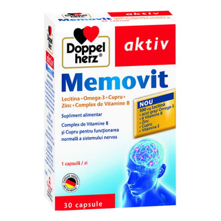 Suplimente alimentare - Doppelherz Aktiv Memovit, 30 Capsule
