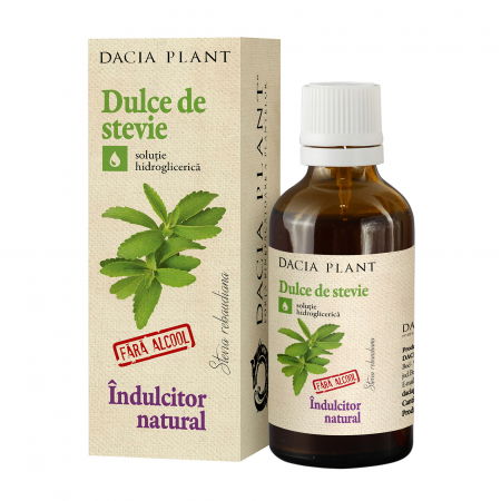 " Sunt prea dulce..."(  Diabet zaharat) - Dulce De Stevie Solutie, 50 Ml