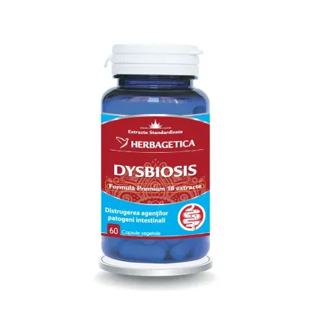 Digestie și metabolism - Dysbiosis , 60 Capsule